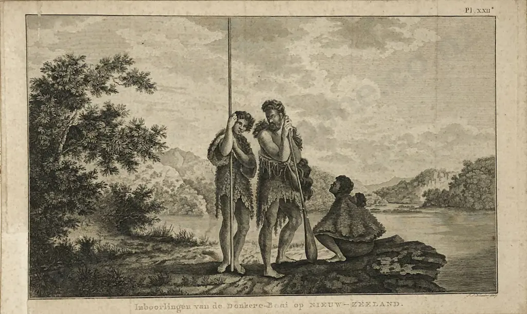 Three 18th Century Engravings From Cook's Voyages Image 1++