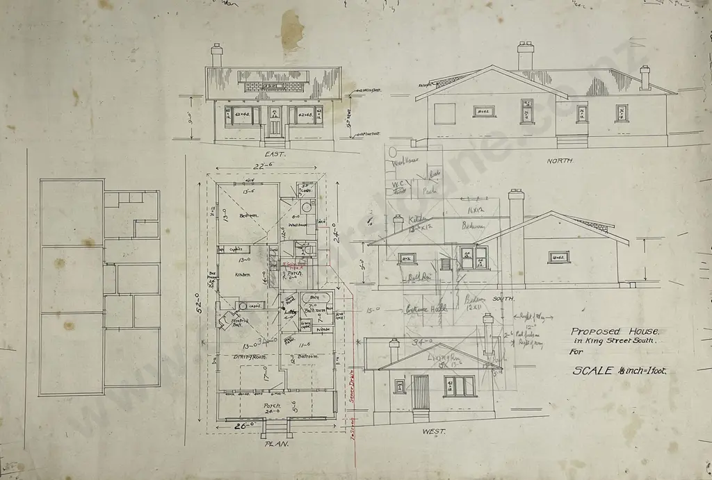 7 Original Architects Drawings & Plans Image 1++