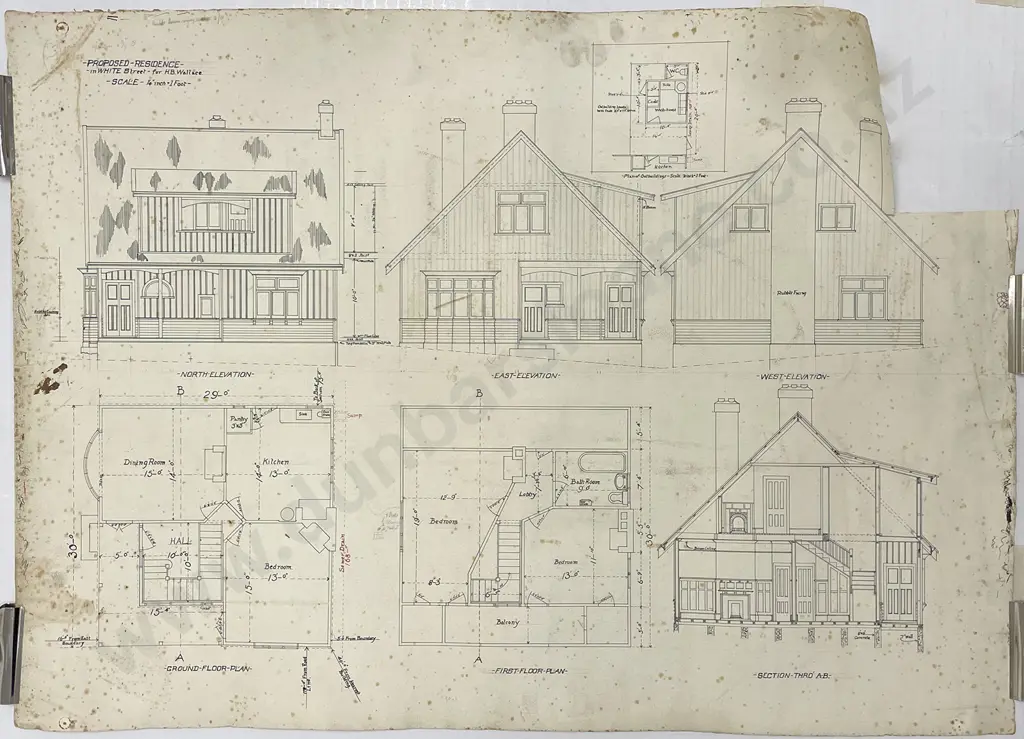7 Original Architects Drawings & Plans Image 1++