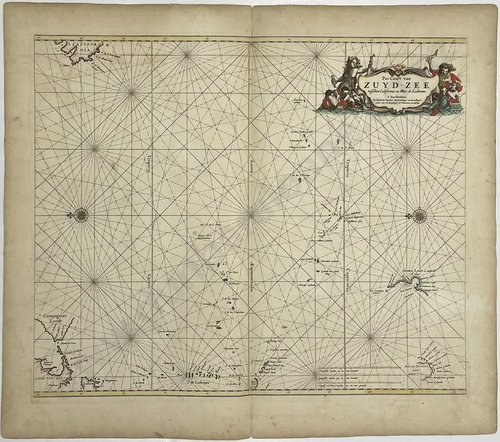 Pas-Caart van Zuyd-Zee Image 1++