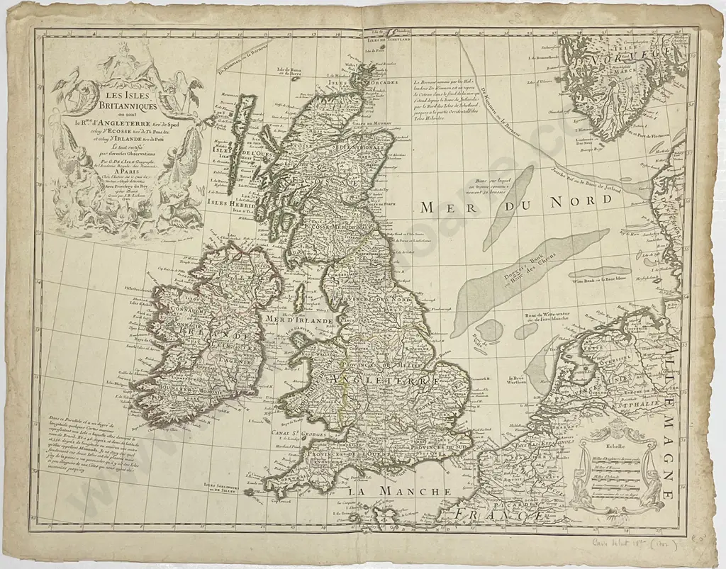 Les Isles Britanniques 1702 Image 1++
