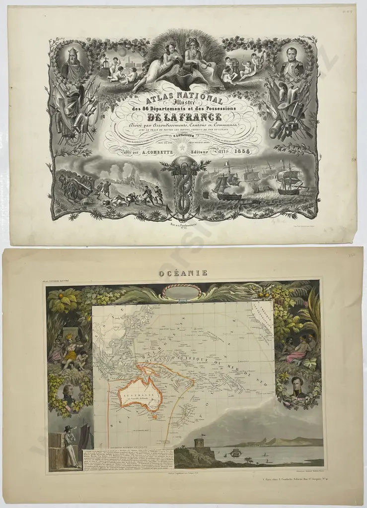 12 Various Levasseur Maps Image 1++