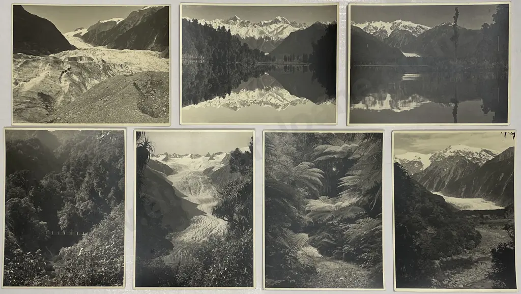 Group Of Seven 1930s Silver Gelatin Studio Photographs By M C Lysons Image 1++