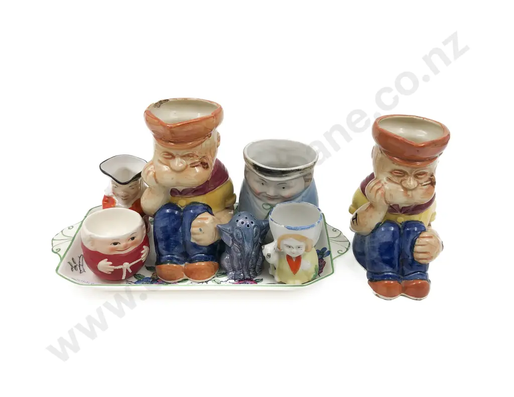 Quantity of Assorted Figural Jugs and Ornaments Etc. Incl. Popeye Image 1++