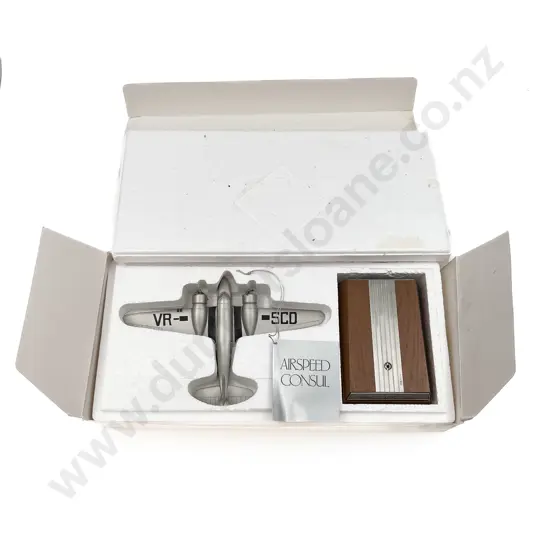 Selangor Pewter Airspeed Consul Miniature Model