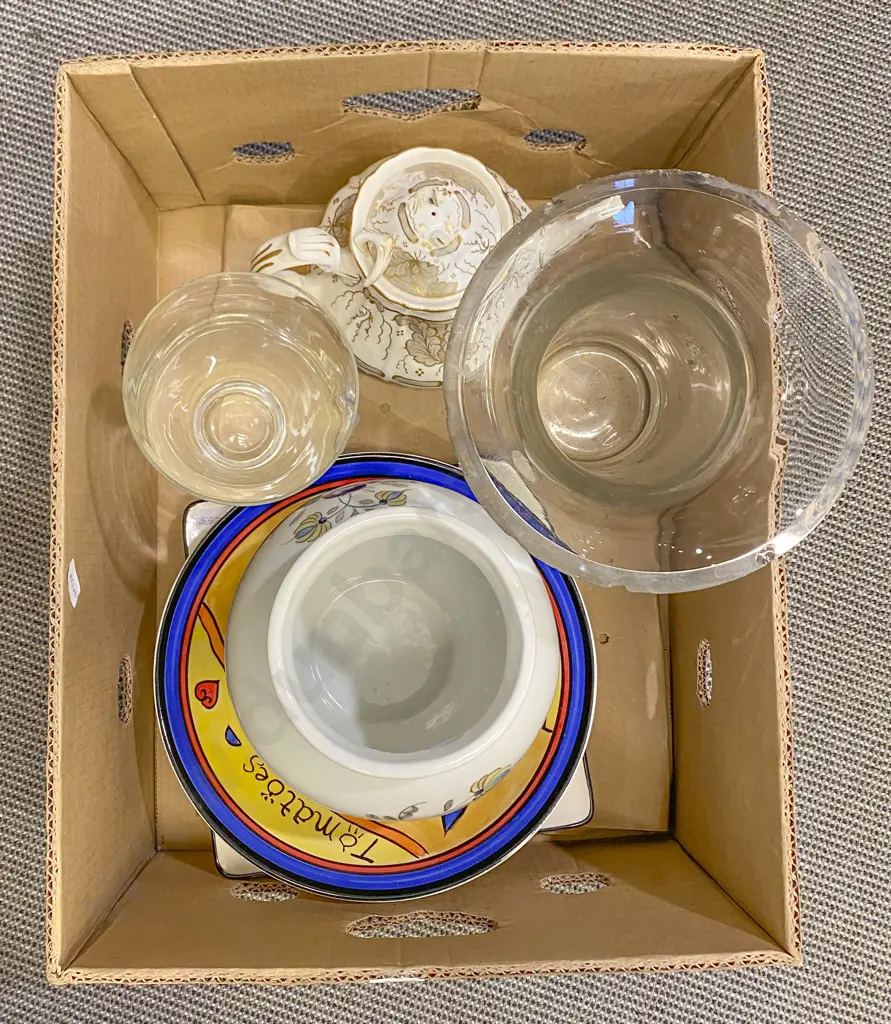 Box Quantity of Assorted Incl. Vases Etc. (Faults) Image 1++