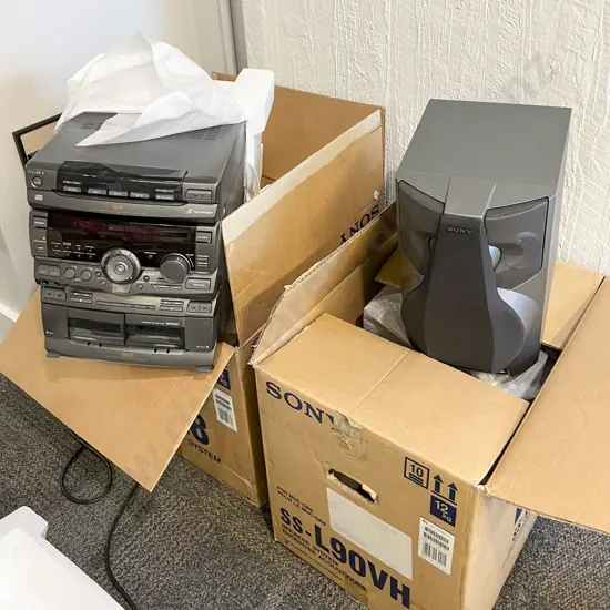 Sony Sound System in Original Box