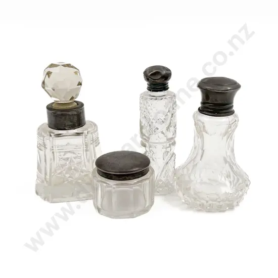 Four Vanity Pots