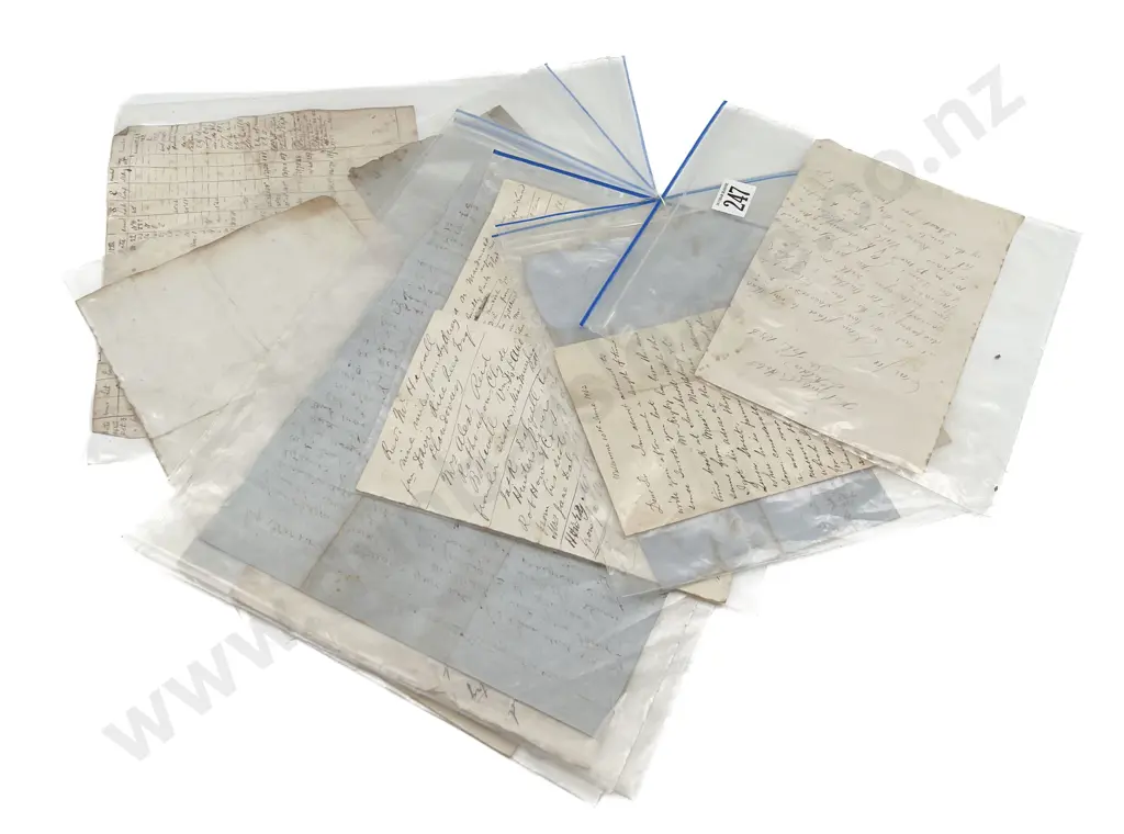 Selection of Antique Letters and Documents Image 1++