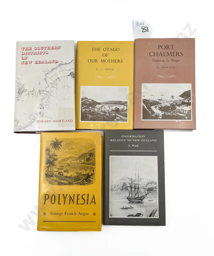 Five Mostly NZ Reference Volumes Image 1++