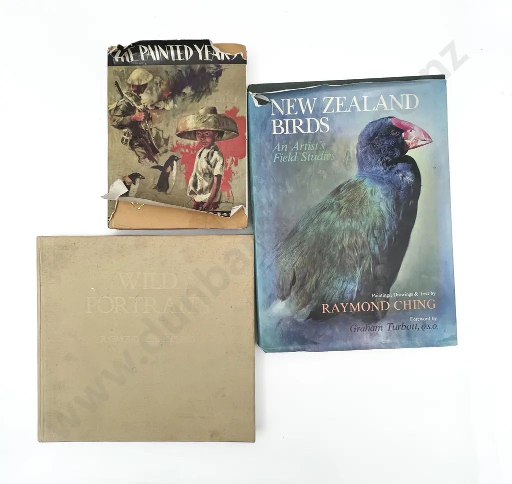 The Painted Years Peter McIntyre Together with Two Raymond Ching Reference Books Image 1++