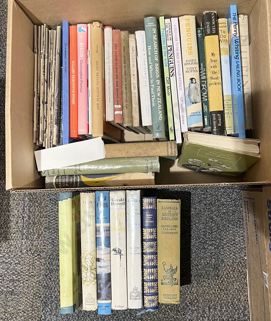 Box of Assorted Books Image 1++