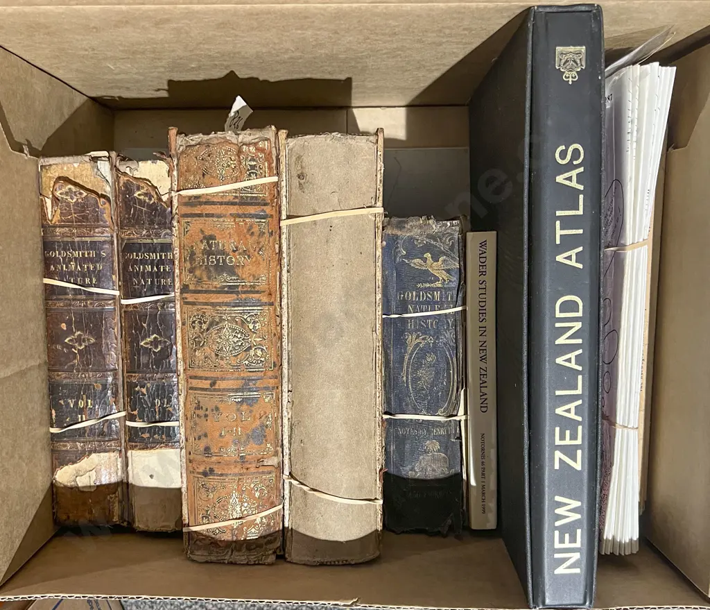 Box of Assorted Books Including NZ Reference Image 1++