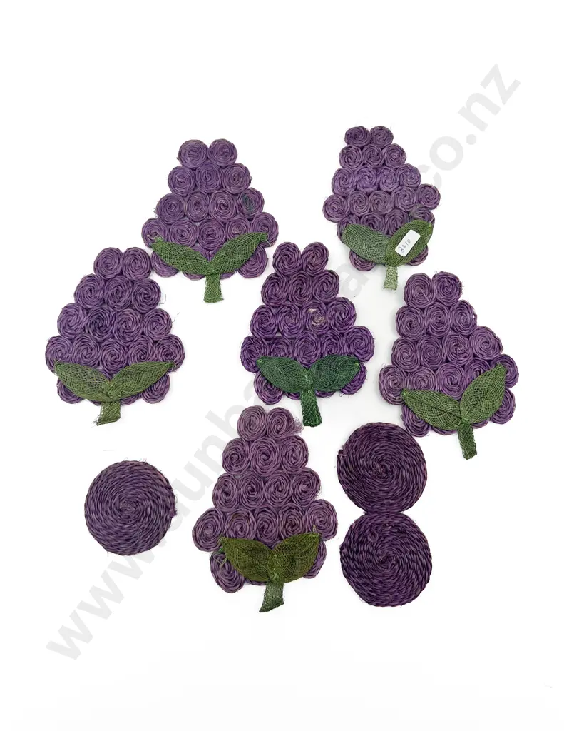 Small Group of Grape Form Placemats Image 1++