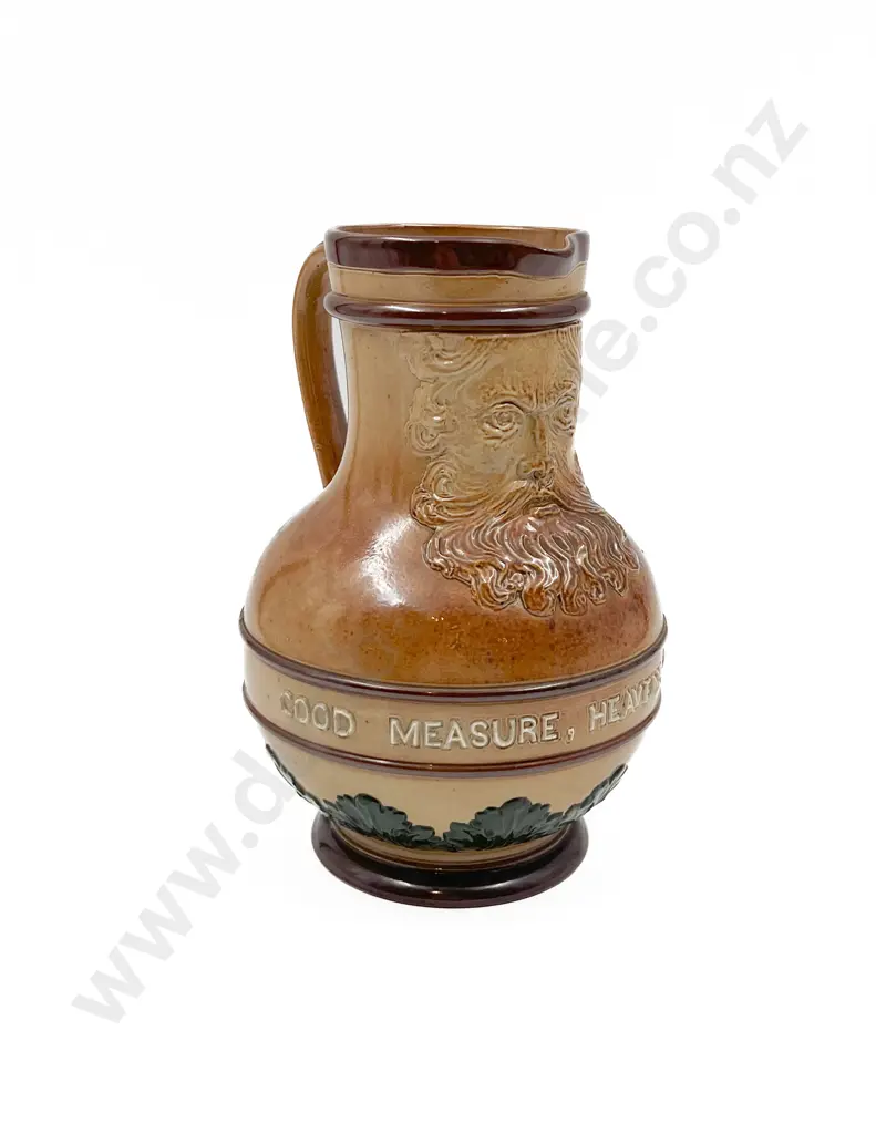 RD Stoneware "Good Measure Heavens Treasure" Water Jug Image 1++