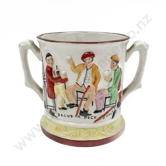 19th Century Staffordshire Frog Mug