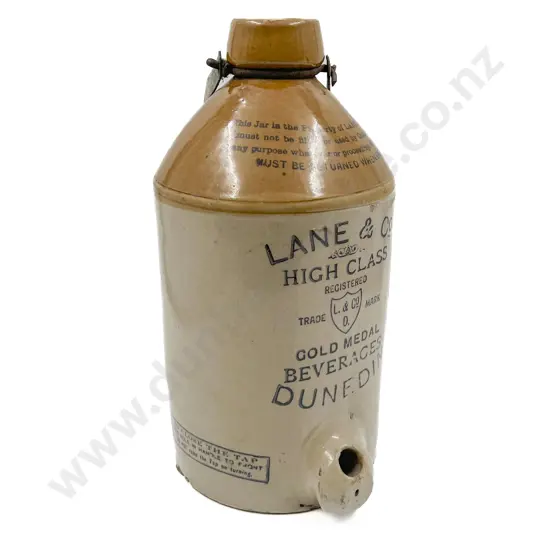 Lane & Co Dunedin Stoneware Spirit Bottle