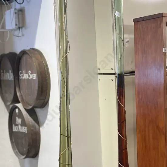 Two Oversize Wine Bottles (AF)