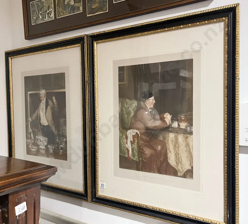 Two Framed Prints of Paintings by W. Dendy Sadler Image 1++