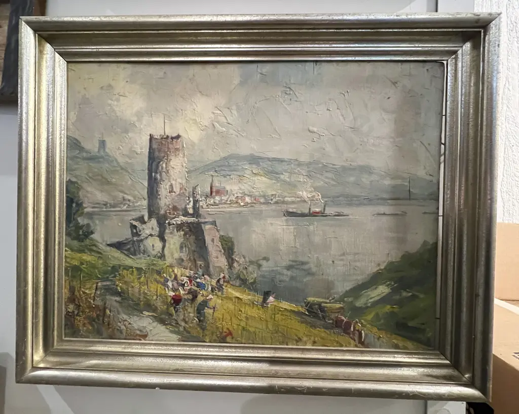 Village of Lorch Scenic Oil Work (AF) Image 1++