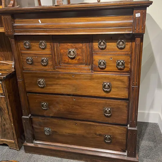 NZ Art Nouveau Scotch Chest