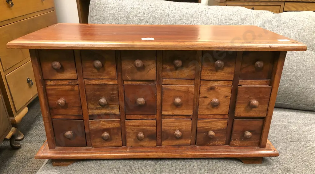 Small Eighteen Drawer Knickknack Chest Image 1++