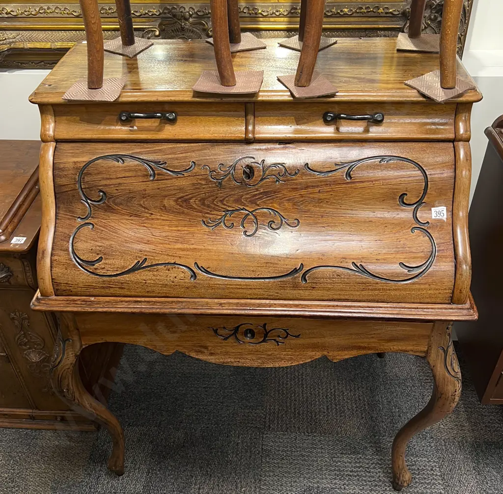 Reproduction Drop Door Writing Bureau Image 1++