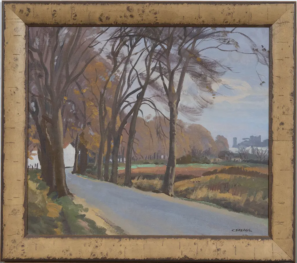 Cedric D. Savage (1901 - 1969) - Winter Tossa Del Mar Image 1++