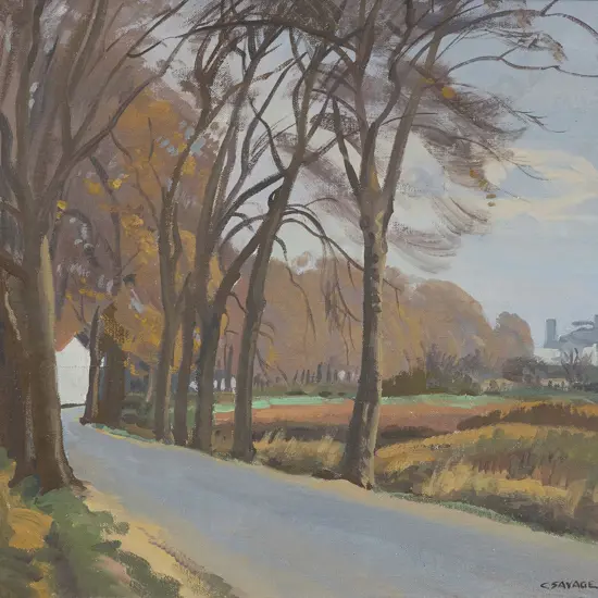 Cedric D. Savage (1901 - 1969) - Winter Tossa Del Mar