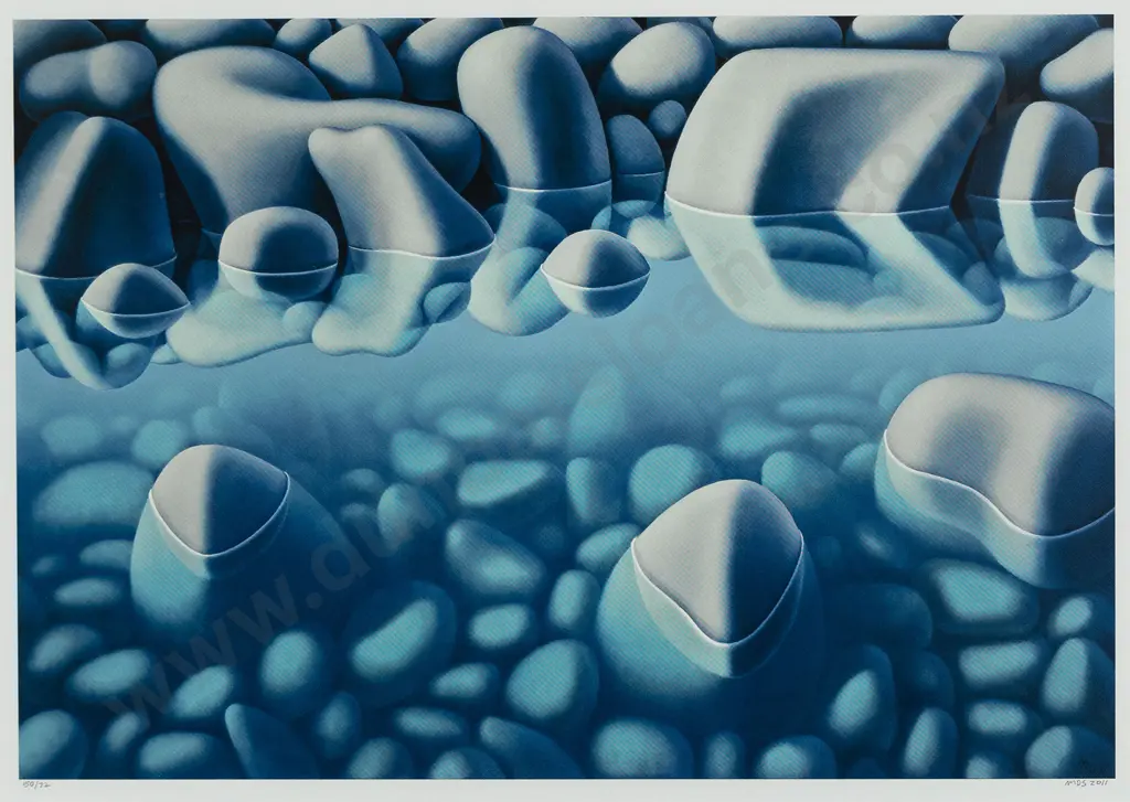 Michael Smither (b 1939) - Stony River Image 1++