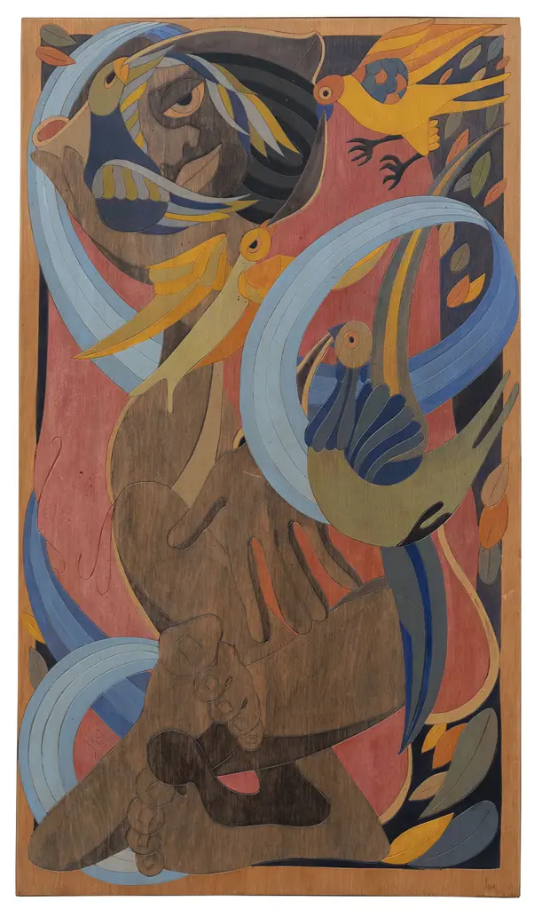Pauline Kahurangi Yearbury (b 1926) - Hine-Takurua 'Winter Girl' Image 1++