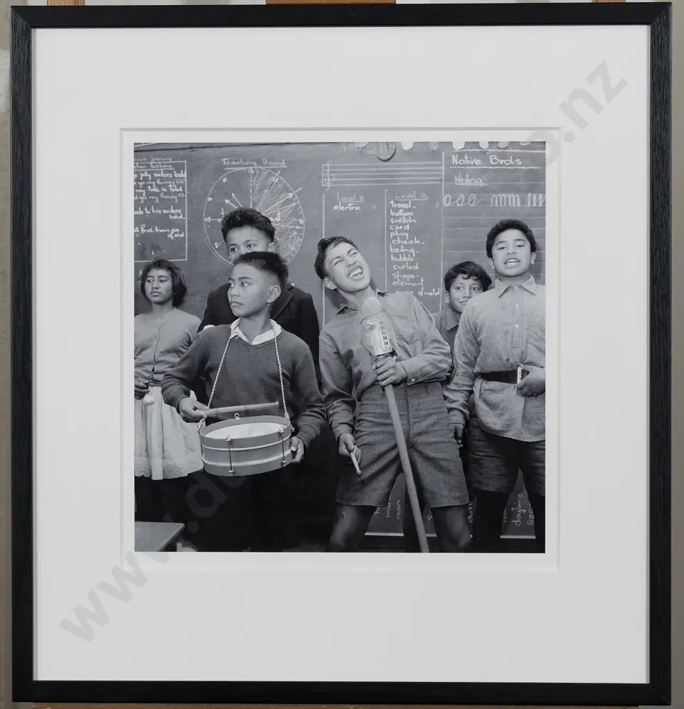 Ans Westra (b.1936) - School Students Preforming Image 1++