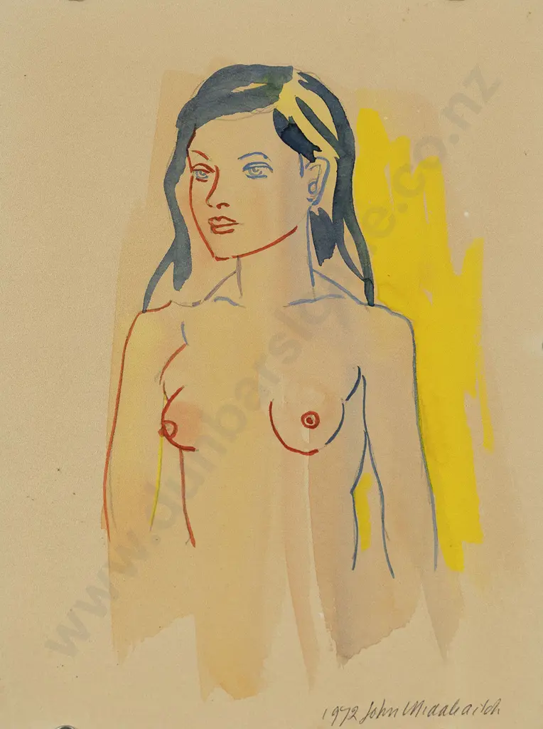 John Middleditch (1906-1987) - Untitled Nude Image 1++