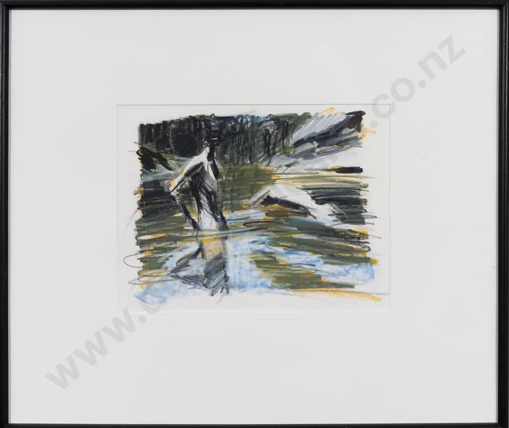 Euan MacLeod (b1956) - Untitled (Figures in the Water) Image 1++
