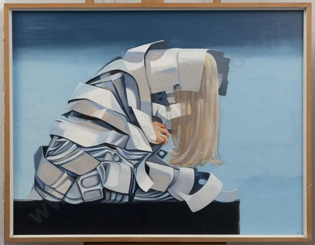 Roy Cowan (1918 - 2006) - Crumpled Metal Object Image 1++