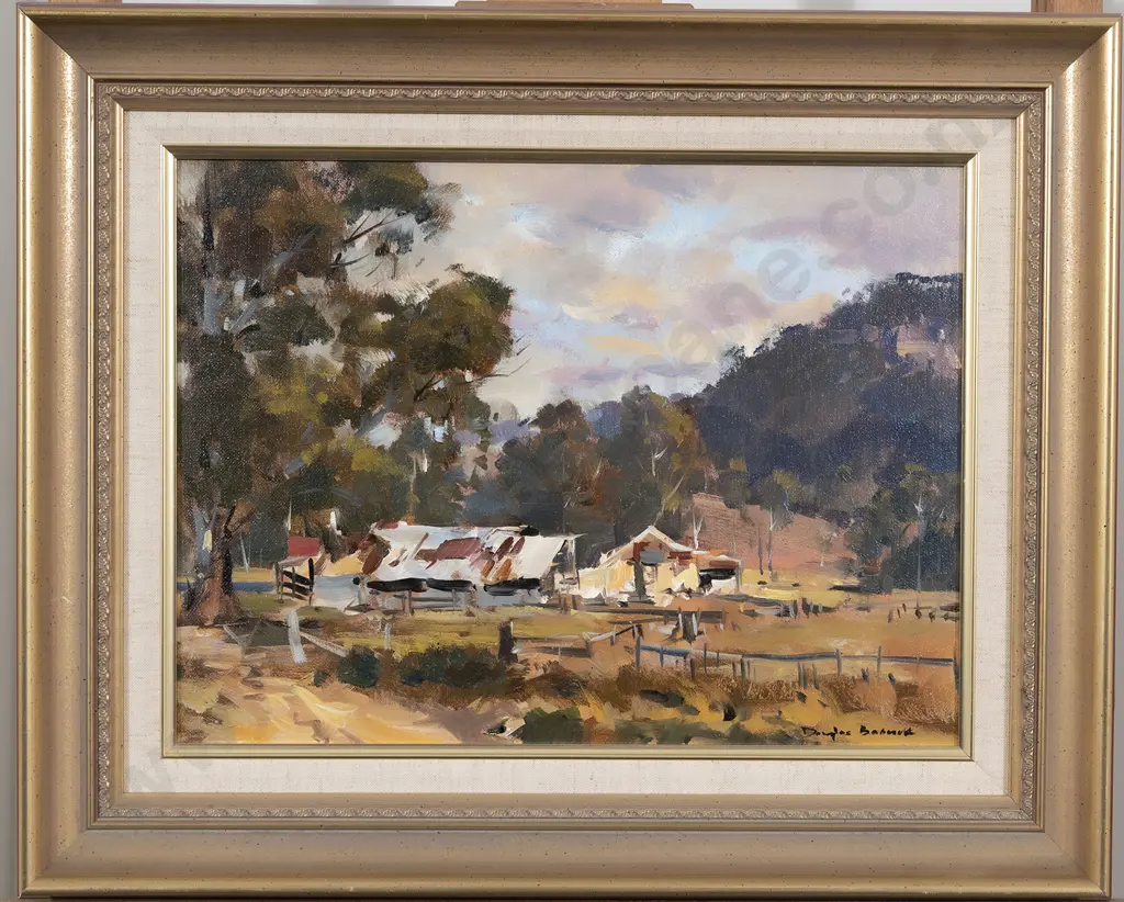 Douglas Badcock (1922-2009) - Untitled Rural Scene Image 1++
