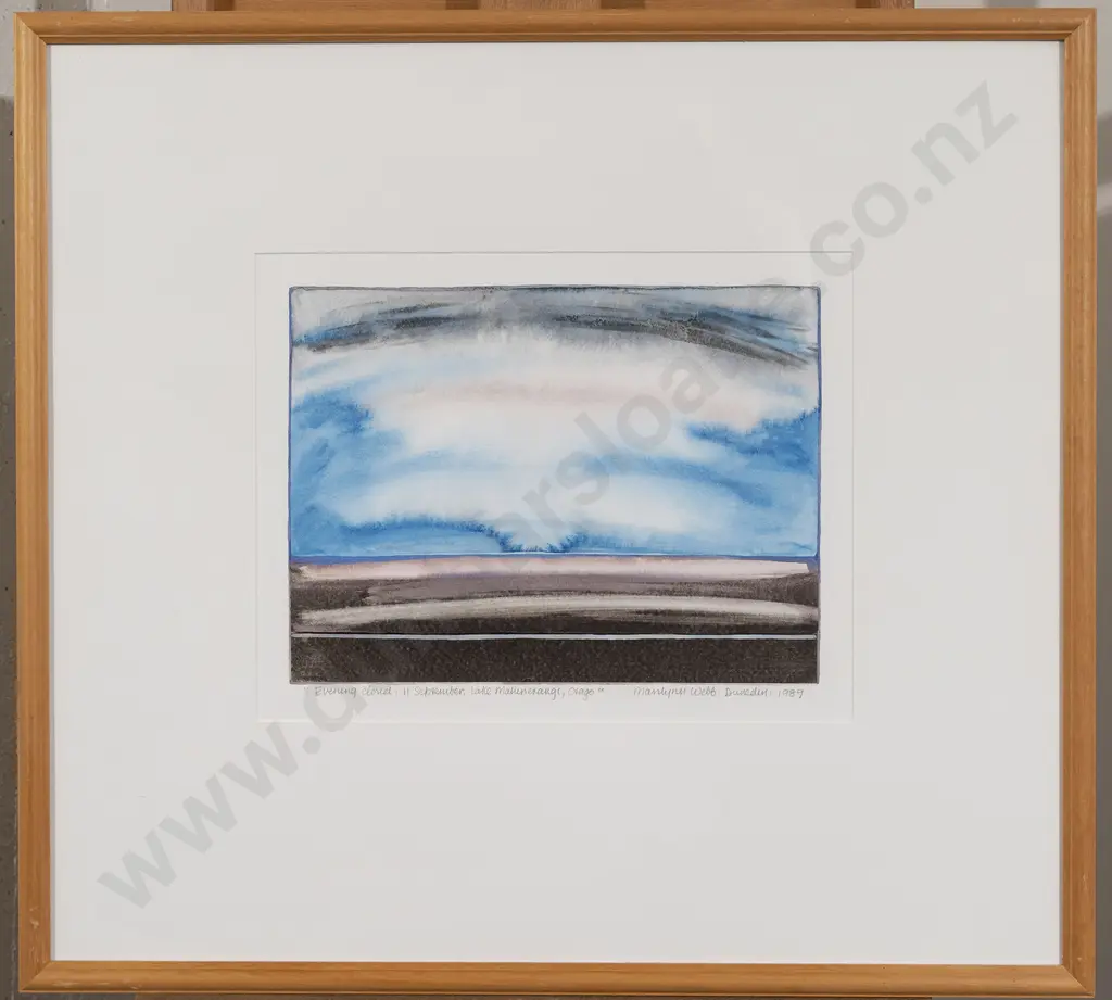 Marilyn Webb (b. 1937) - Evening Cloud 11 September Image 1++