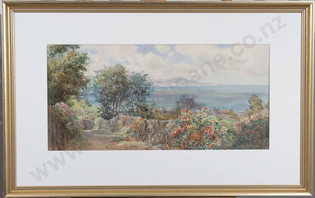 Charles Nathaniel Worsley (1862 - 1923) - An Auckland Byway Image 1++