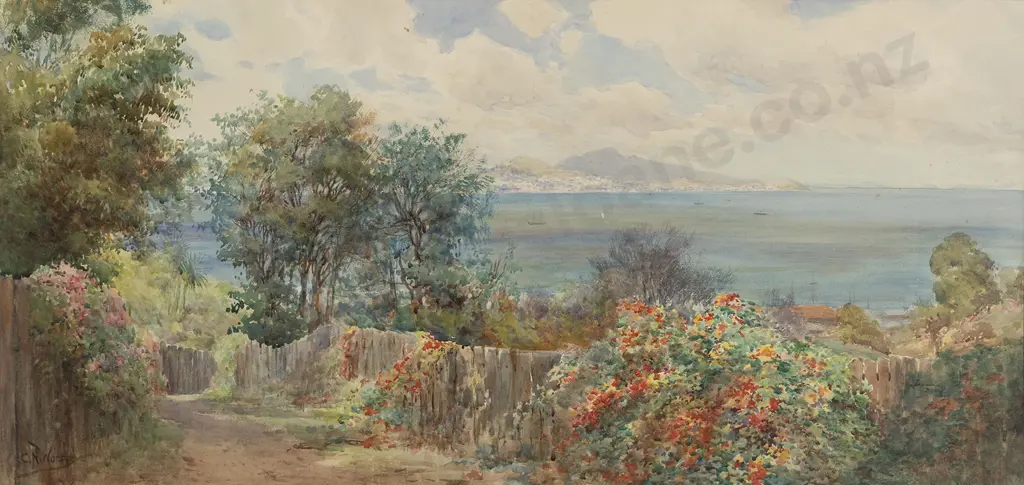 Charles Nathaniel Worsley (1862 - 1923) - An Auckland Byway Image 1++