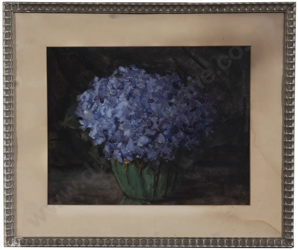 Maude Burge (1865 - 1957) - Violets Image 1++