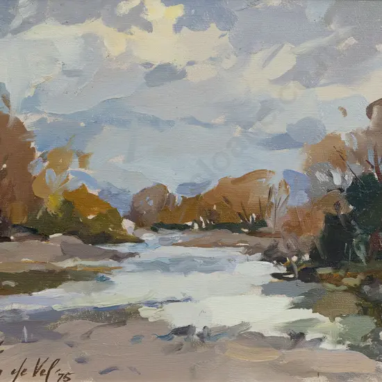 Gaston De Vel - Stream Near Ophir