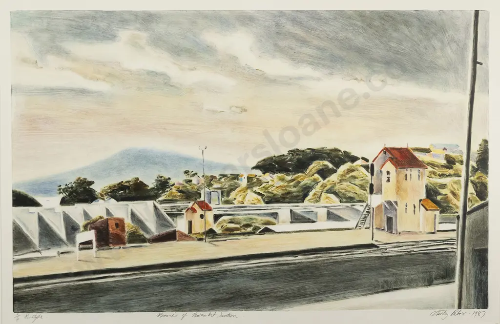Stanley Palmer (b 1936) - Memories of Newmarket Station Image 1++