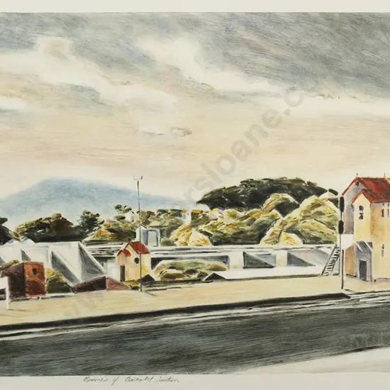 Stanley Palmer (b 1936) - Memories of Newmarket Station