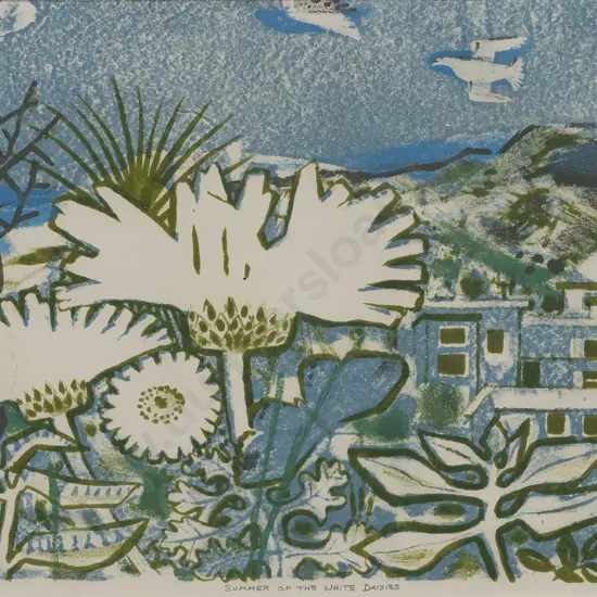 Juliet Peter (1915 - 2010) - Summer of the White Daisies