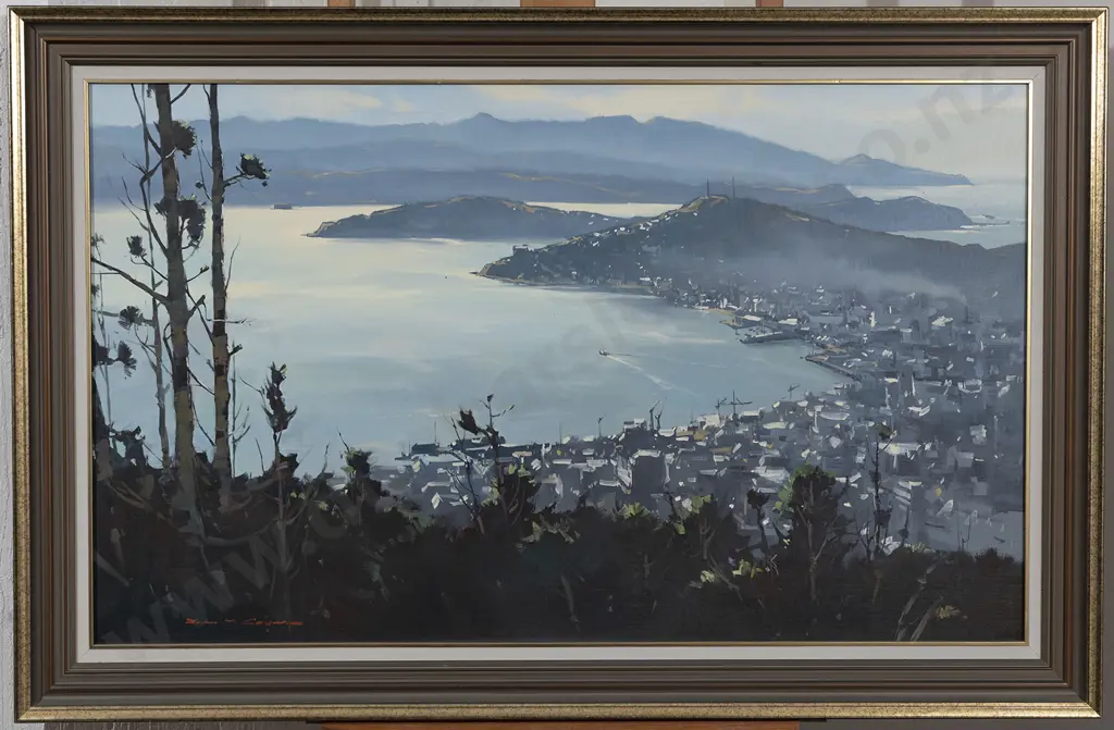 John M. Crump (b 1943) - Morning Haze Image 1++