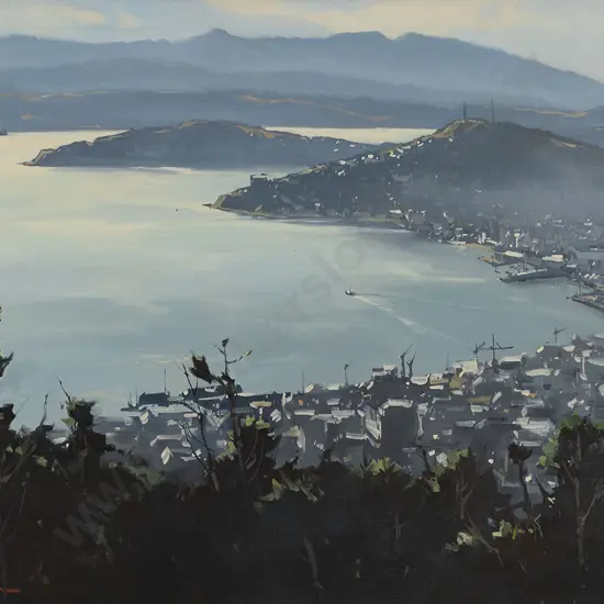 John M. Crump (b 1943) - Morning Haze