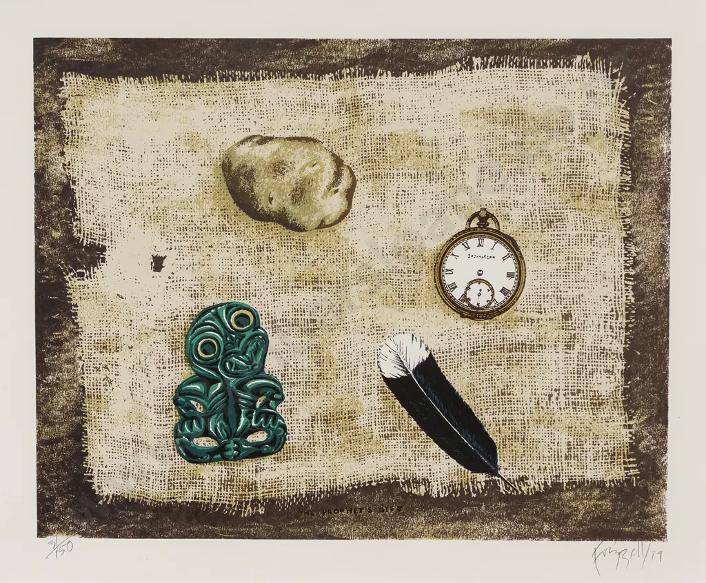 Dick Frizzell (b. 1946) - The Prophet's Gift Image 1++