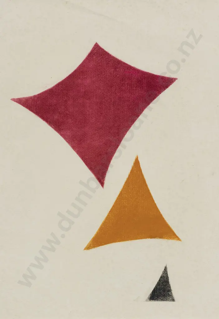 Louise Henderson (1902-94) - Abstract Pattern Image 1++