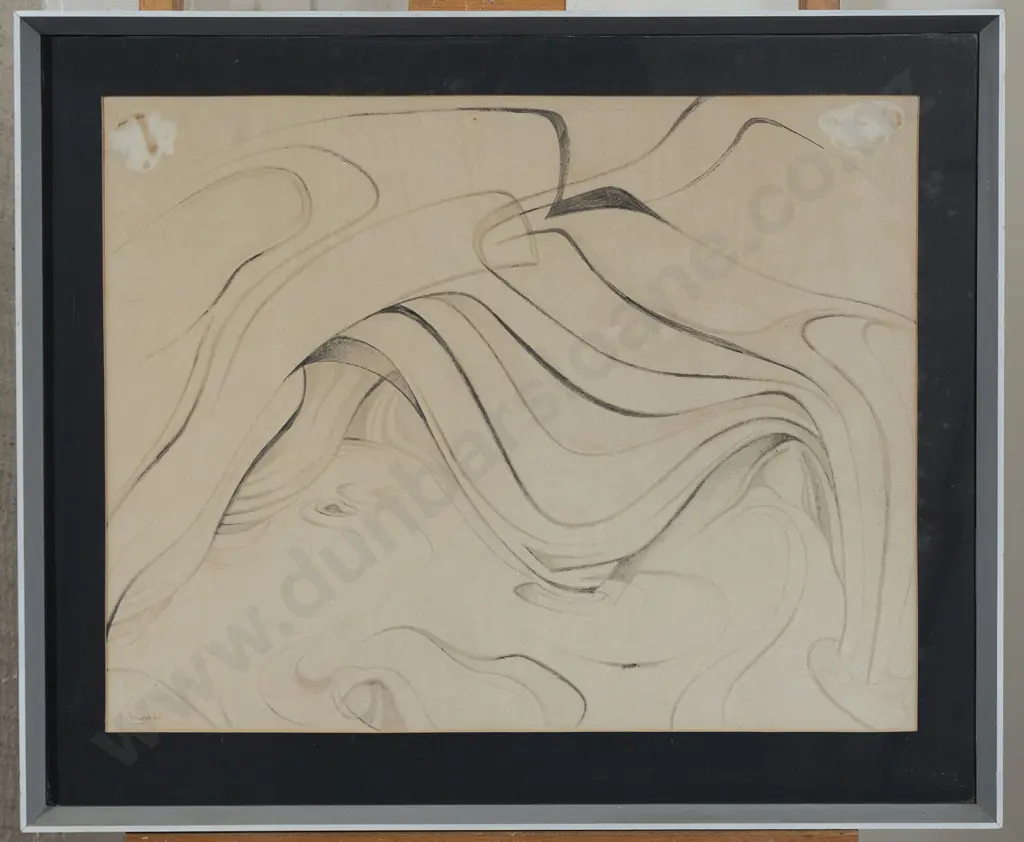 Frank Gross (1908 - 1963) - Untitled (Abstract) Image 1++