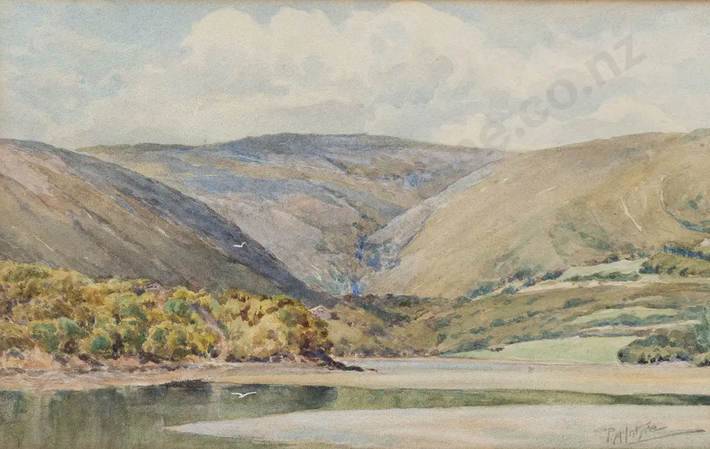 Peter McIntyre (1910 - 1995) - Meandering Waters Image 1++